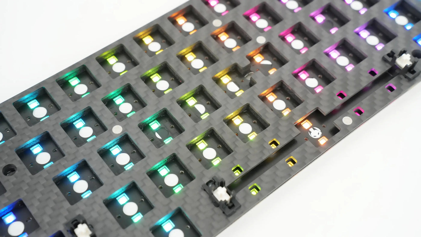 CARBON FIBER PLATE WITH DUAL LED